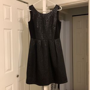 Esprit black fit and flare dress size 8